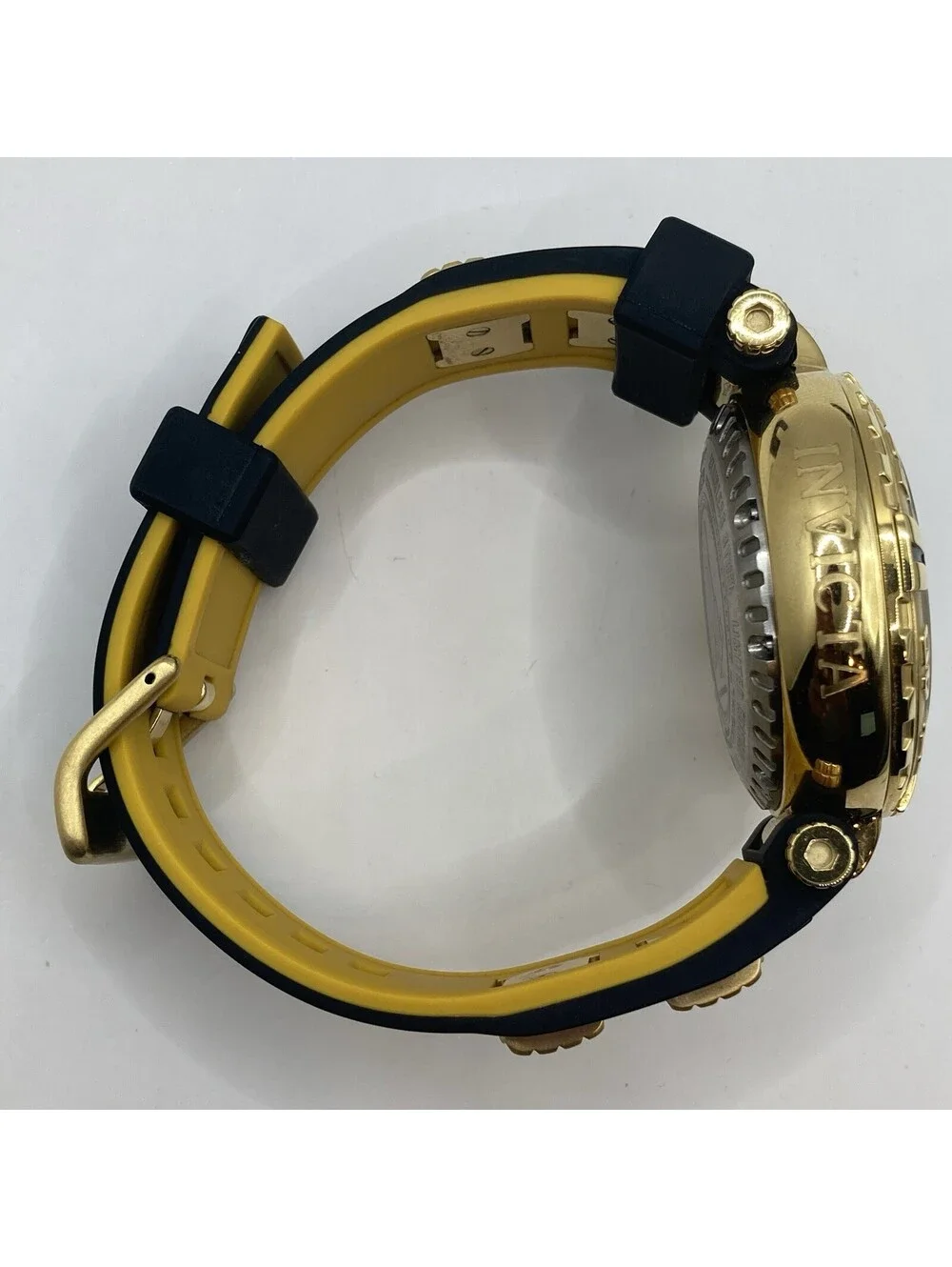 Invicta Disney Subaqua Noma Pluto Gold Skeleton Watch Limited Ed /3000 24518